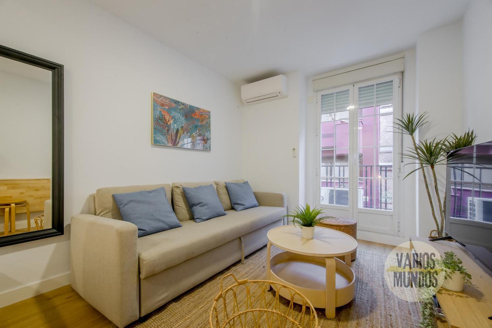 Calle Regueros Loft Para 3Pax En Pleno Chueca Madrid Bagian luar foto